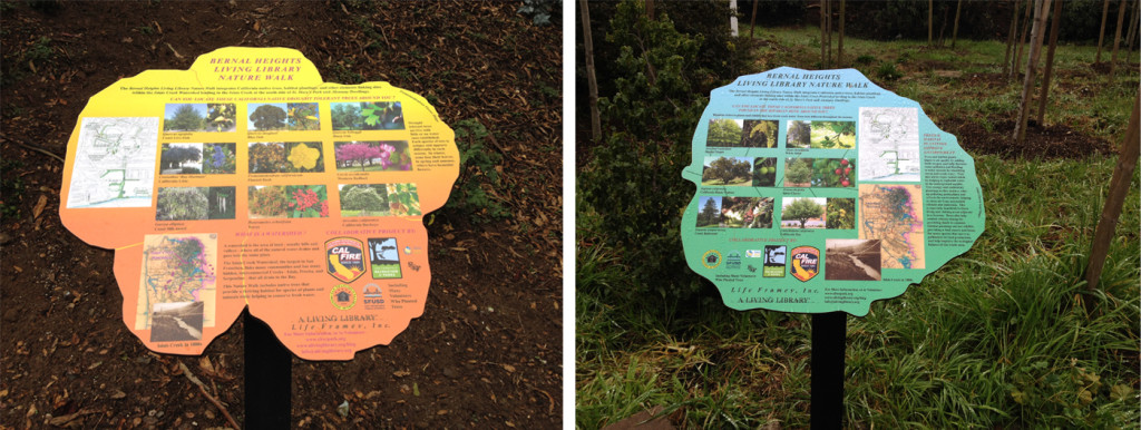 New Nature Walk Signs