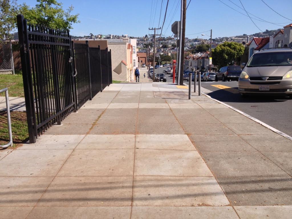 Seneca Avenue Streetscape