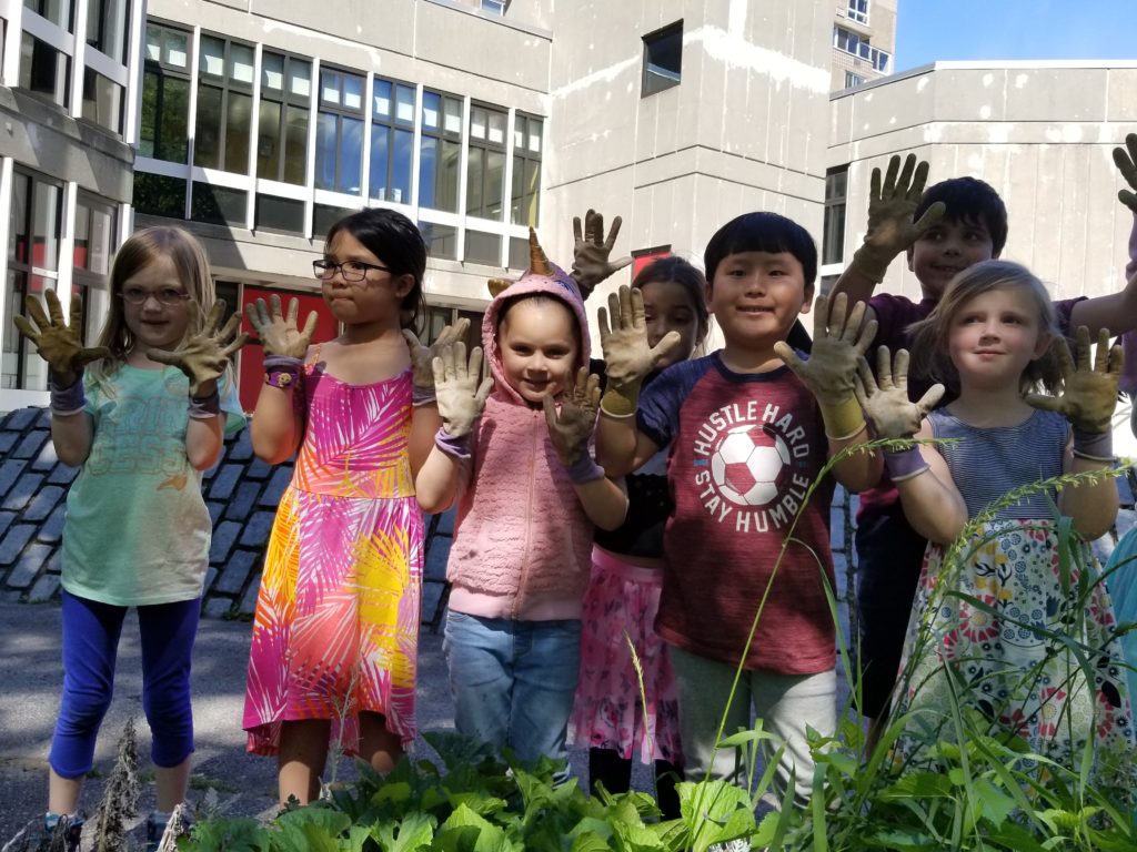 Students from Roosevelt Island Public School