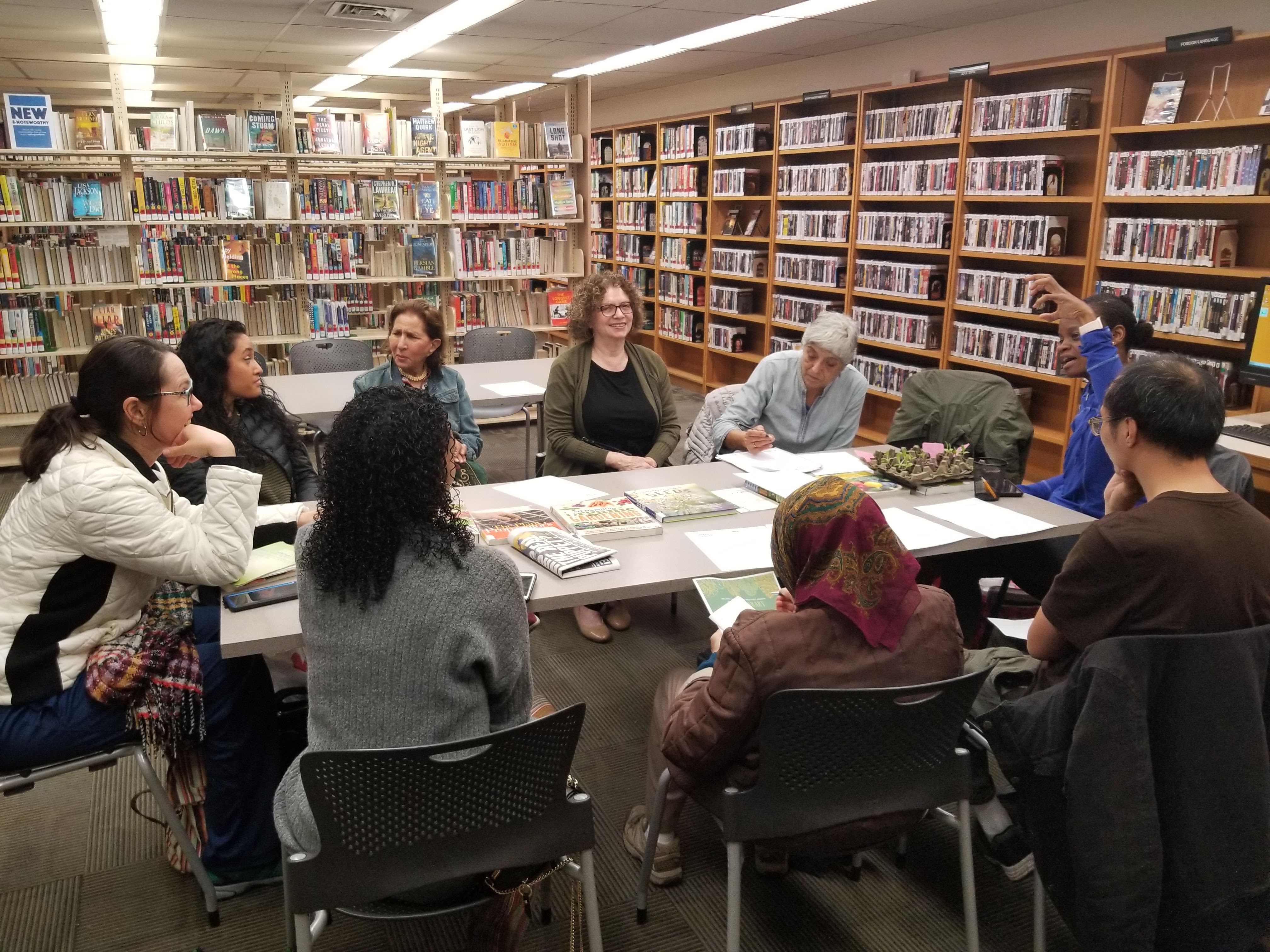 2nd free monthly organic gardening workshop in RI Public LIbrary